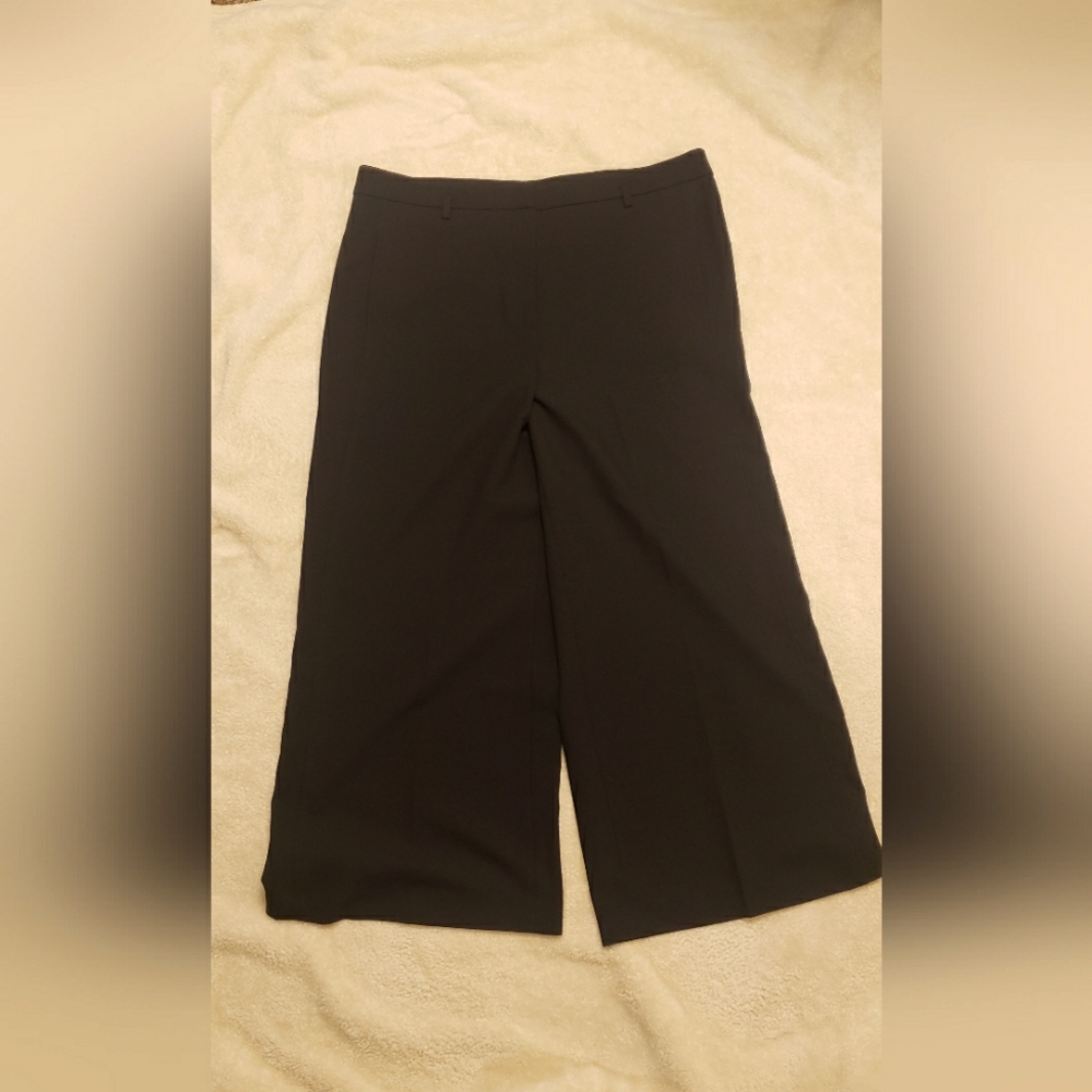 Ann Taylor high waist wide leg trousers